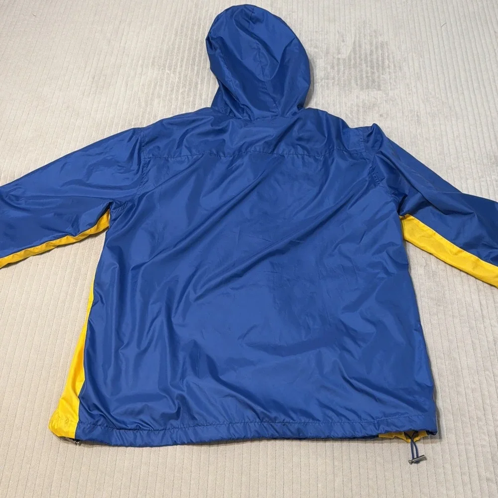 VTG Lauren Ralph Lauren Windbreaker Track Suit Pants Jacket Blue Yellow XLarge